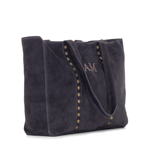 BOLSO PIEL PERSONALIZADO AMAK TACHUELAS - Imagen 7