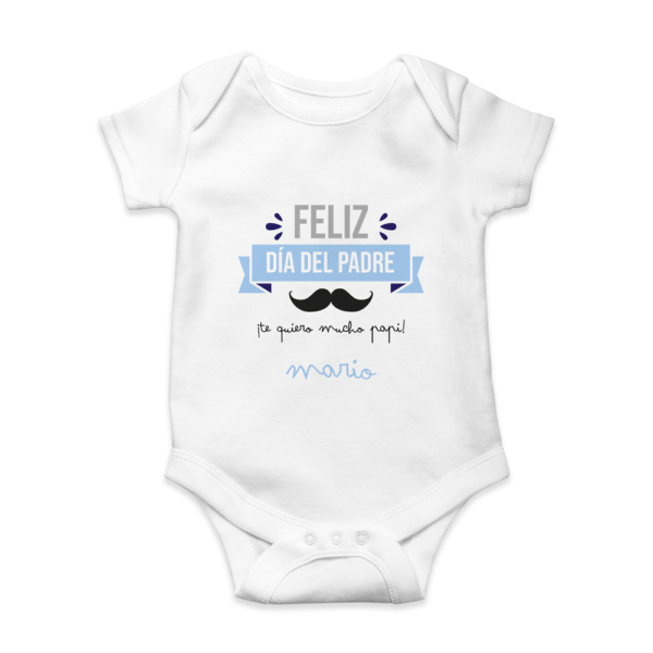 Body bebé personalizado Feliz día del Padre