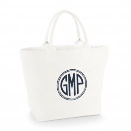 Bolsa personalizada Creta tríptico círculo rayitas