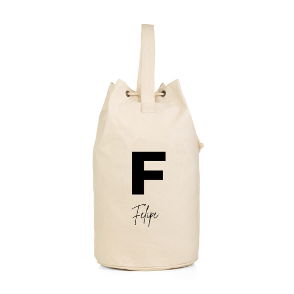 Bolsa personalizada Océano inicial firma
