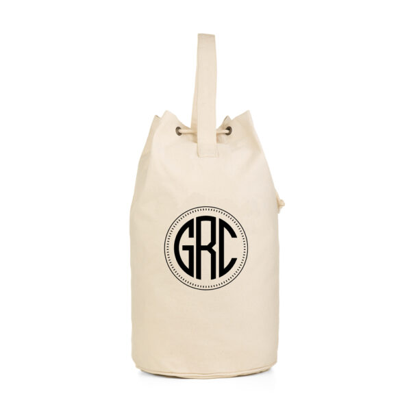 Bolsa personalizada Océano tríptico doble círculo
