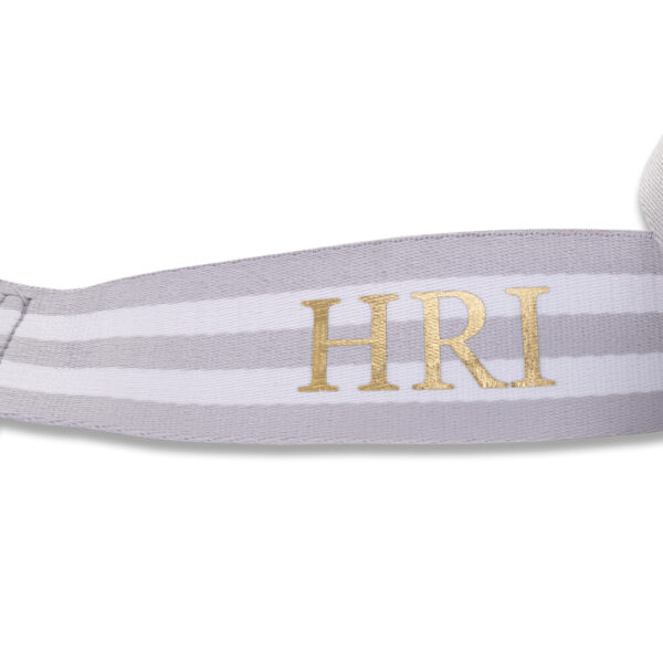 CINTA PARA BOLSO O MÓVIL PERSONALIZADA RAYAS GRIS - Imagen 3