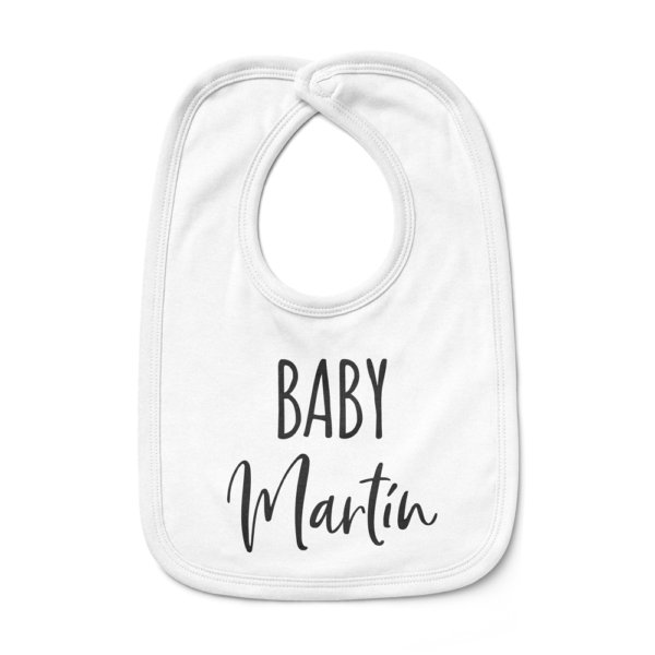BABERO BEBÉ PERSONALIZADO BABY - Imagen 6