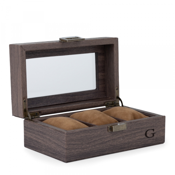 Caja para 3 relojes personalizada Oxford - Imagen 3
