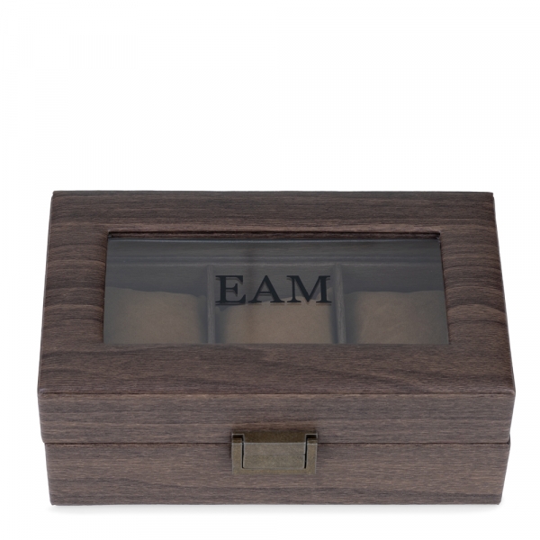 Caja para 3 relojes personalizada Oxford - Imagen 2