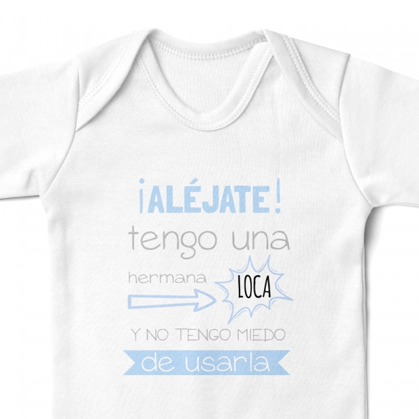 PIJAMA BEBÉ PERSONALIZADO ALÉJATE - Imagen 3
