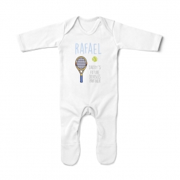 Pijama bebé personalizado Tenis double´s partner