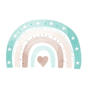 ARCOÍRIS ESTRELLAS CORAZÓN
