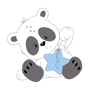 PANDA ESTRELLA