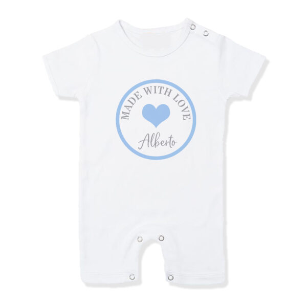 Pijama personalizado Sello Made with love - Imagen 2