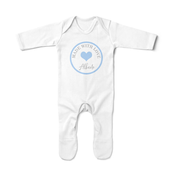 Pijama personalizado Sello Made with love