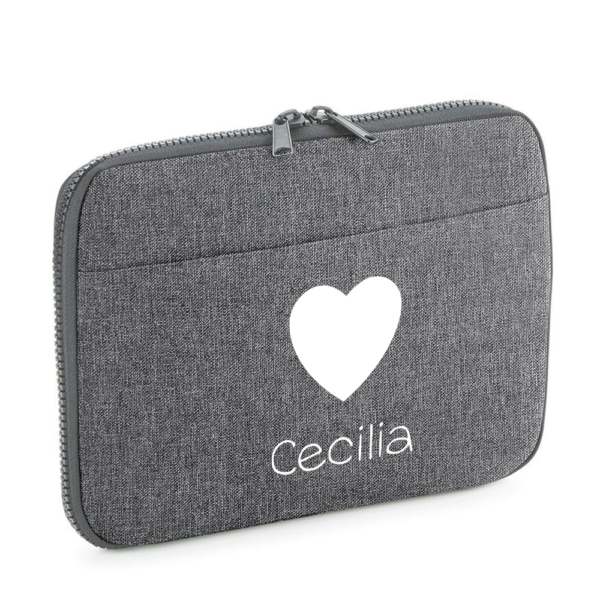 FUNDA ORGANIZADOR PERSONALIZADO TABLET BOSTON CORAZÓN