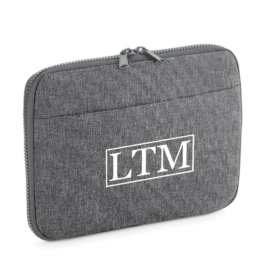 FUNDA ORGANIZADOR PERSONALIZADO TABLET BOSTON INICIALES RECTÁNGULOS