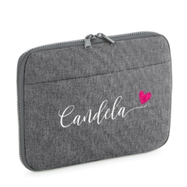 FUNDA ORGANIZADOR PERSONALIZADO TABLET BOSTON NOMBRE CORAZÓN