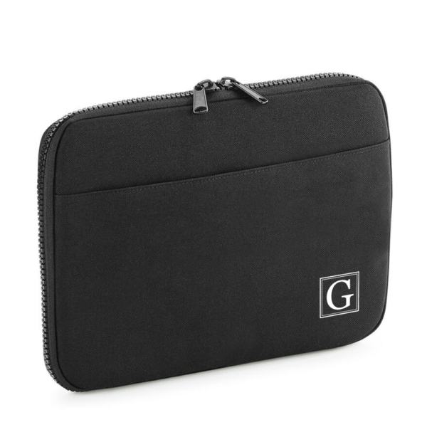 FUNDA ORGANIZADOR PERSONALIZADO TABLET BOSTON INICIAL DOBLE CUADRADO - Imagen 4