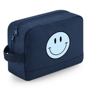 SMILEY FRONTAL Y NOMBRE DETRÁS