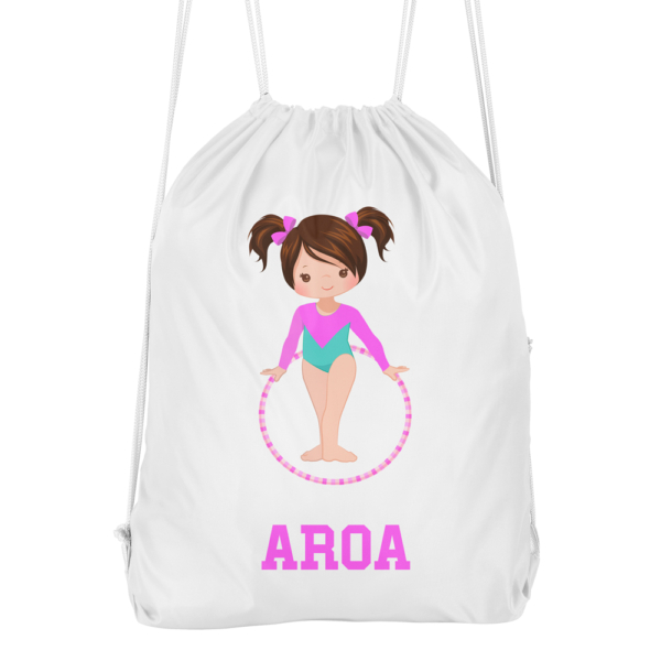 Mochila cuerdas personalizada Gimnasia rítmica Aro - Imagen 2