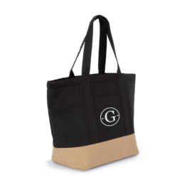 Bolsa térmica personalizada algodón Inicial círculo