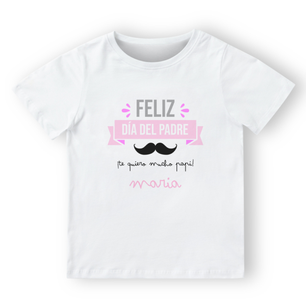 CAMISETA PERSONALIZADA FELIZ DÍA DEL PADRE