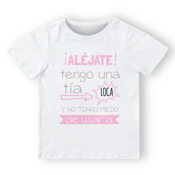 CAMISETA PERSONALIZADA ALÉJATE - Imagen 2