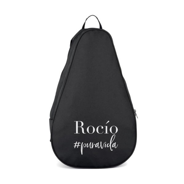 FUNDA MOCHILA PALA PÁDEL PERSONALIZADA HASHTAG