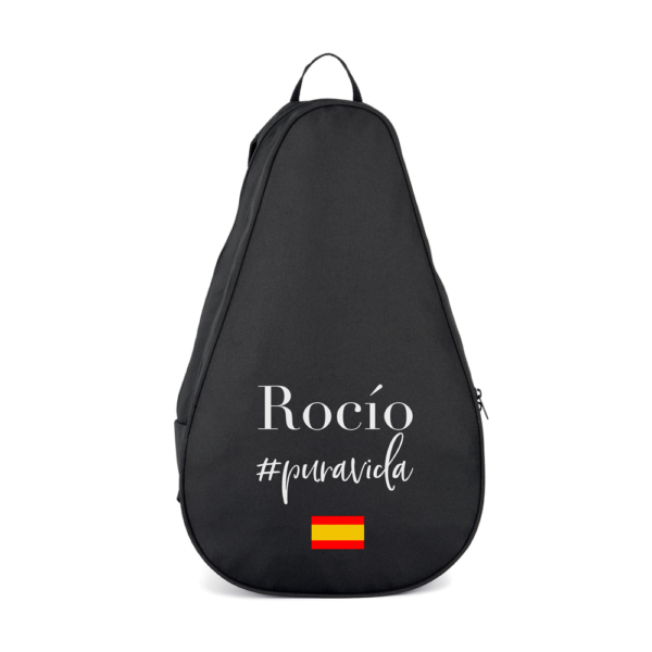 FUNDA MOCHILA PALA PÁDEL PERSONALIZADA HASHTAG - Imagen 5