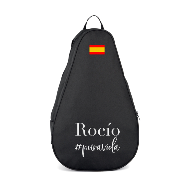 FUNDA MOCHILA PALA PÁDEL PERSONALIZADA HASHTAG - Imagen 4