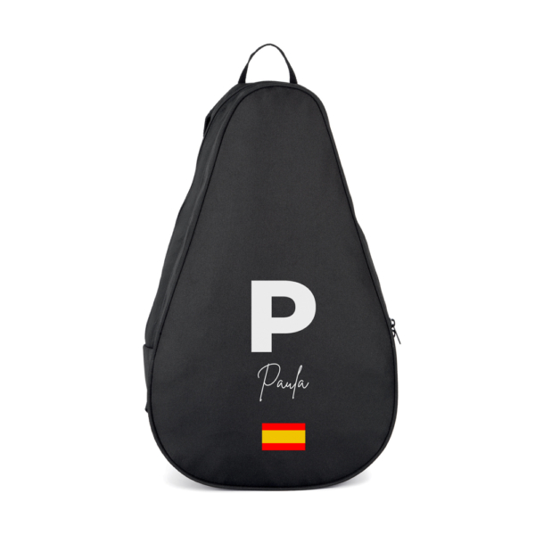 FUNDA MOCHILA PALA PÁDEL PERSONALIZADA INICIAL FIRMA - Imagen 5