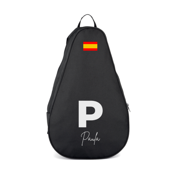 FUNDA MOCHILA PALA PÁDEL PERSONALIZADA INICIAL FIRMA - Imagen 4