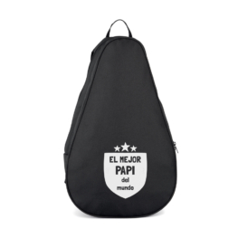 FUNDA MOCHILA PALA PÁDEL PERSONALIZADA ESCUDO MEJOR DEL MUNDO