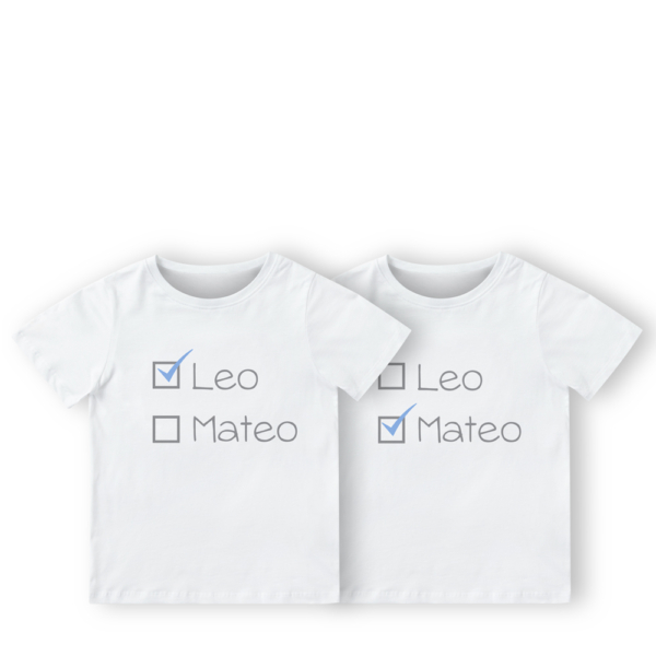 Camisetas personalizadas Tick gemelos - Imagen 3