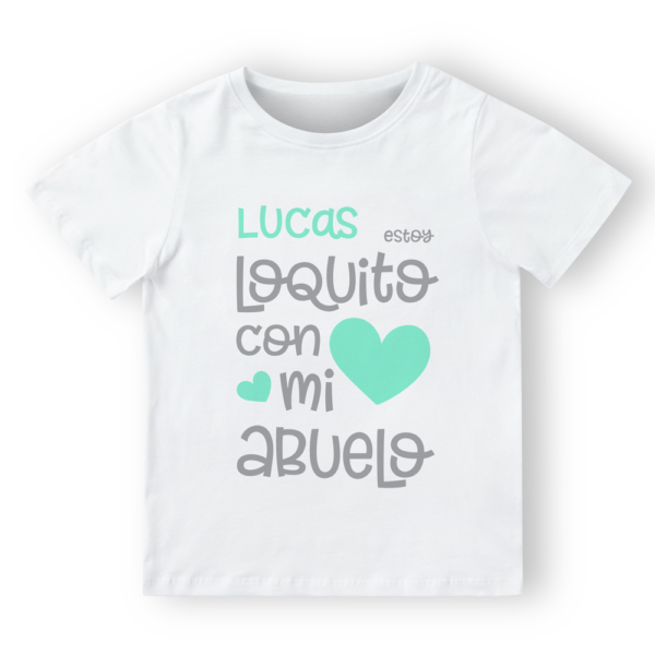 CAMISETA PERSONALIZADA LOQUITO - Imagen 3
