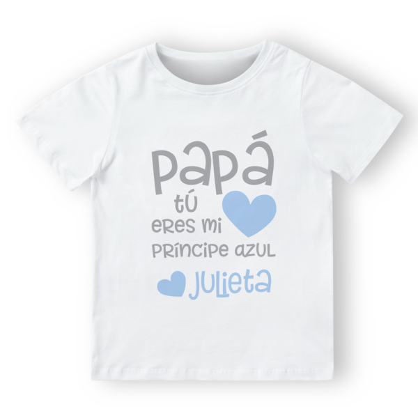 CAMISETA PERSONALIZADA PRÍNCIPE AZUL - Imagen 3