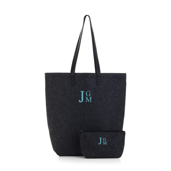 TOTE Y NECESER FIELTRO PERSONALIZADOS