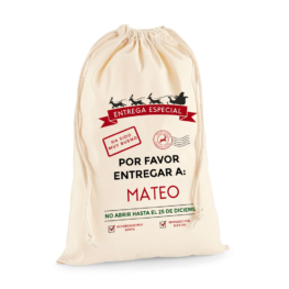 Saco personalizado Entrega especial renos