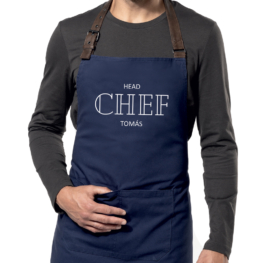 Delantal personalizado Vintage Head chef