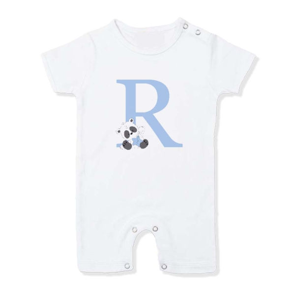 Pijama bebé personalizado panda estrella - Imagen 2