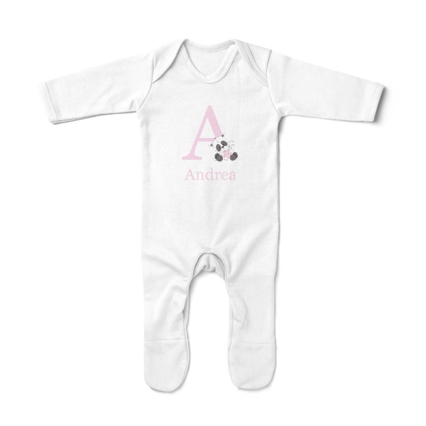 Pijama bebé personalizado panda estrella - Imagen 5