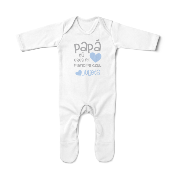 PIJAMA BEBÉ PERSONALIZADO PRÍNCIPE AZUL - Imagen 3