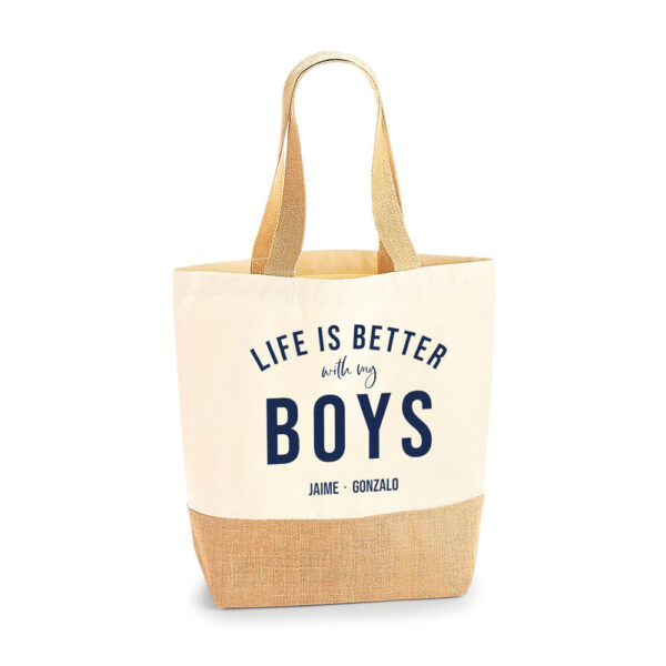 Bolsa personalizada Bali Life is better - Imagen 5