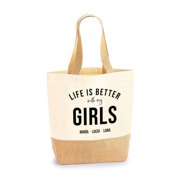 Bolsa personalizada Bali Life is better - Imagen 3