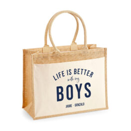 Bolsa personalizada Mónaco Life is better