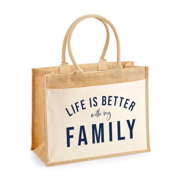 Bolsa personalizada Mónaco Life is better - Imagen 5