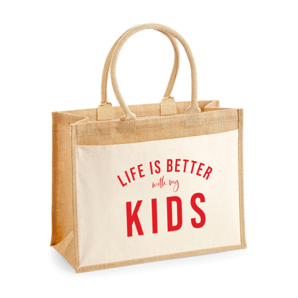 Bolsa personalizada Mónaco Life is better - Imagen 4