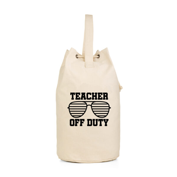 Bolsa personalizada Océano Teacher off duty - Imagen 2