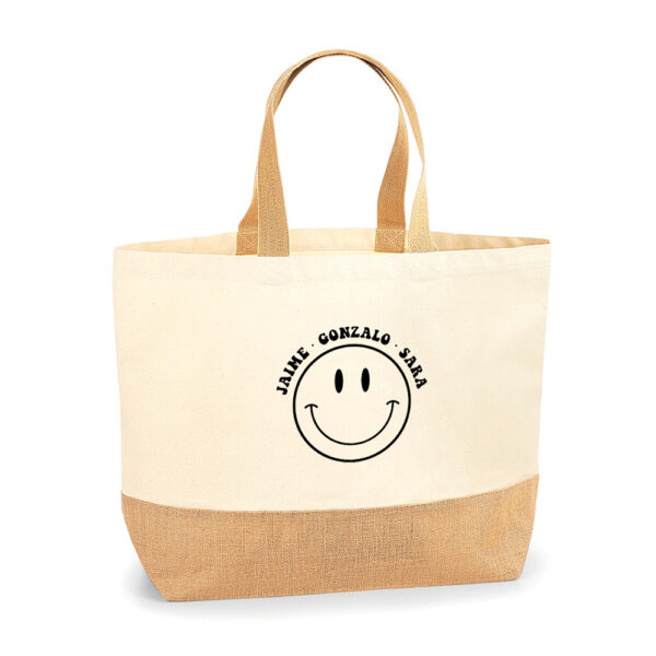 Bolsa personalizada Santorini Cool club smiley - Imagen 3
