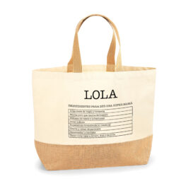 Bolsa personalizada Santorini Ingredientes