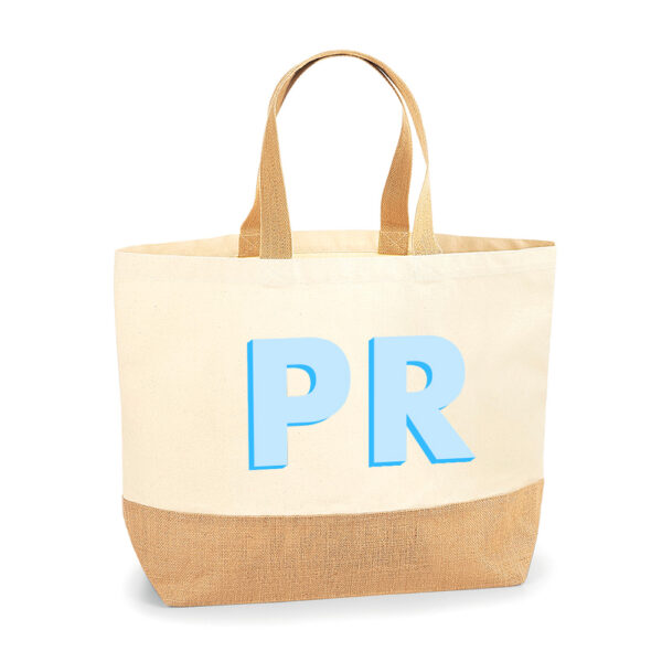Bolsa personalizada Santorini Iniciales sombra - Imagen 7