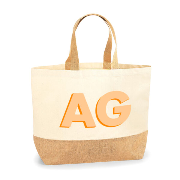 Bolsa personalizada Santorini Iniciales sombra - Imagen 6