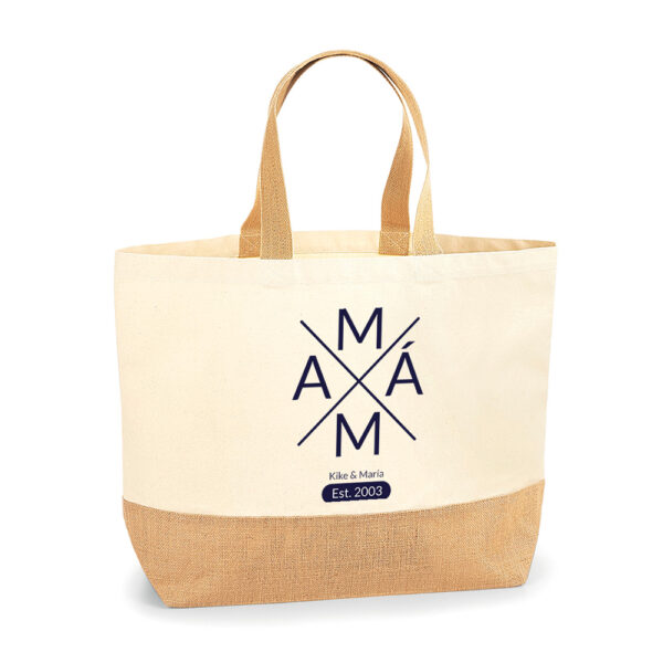 Bolsa personalizada Santorini Mamá cruz